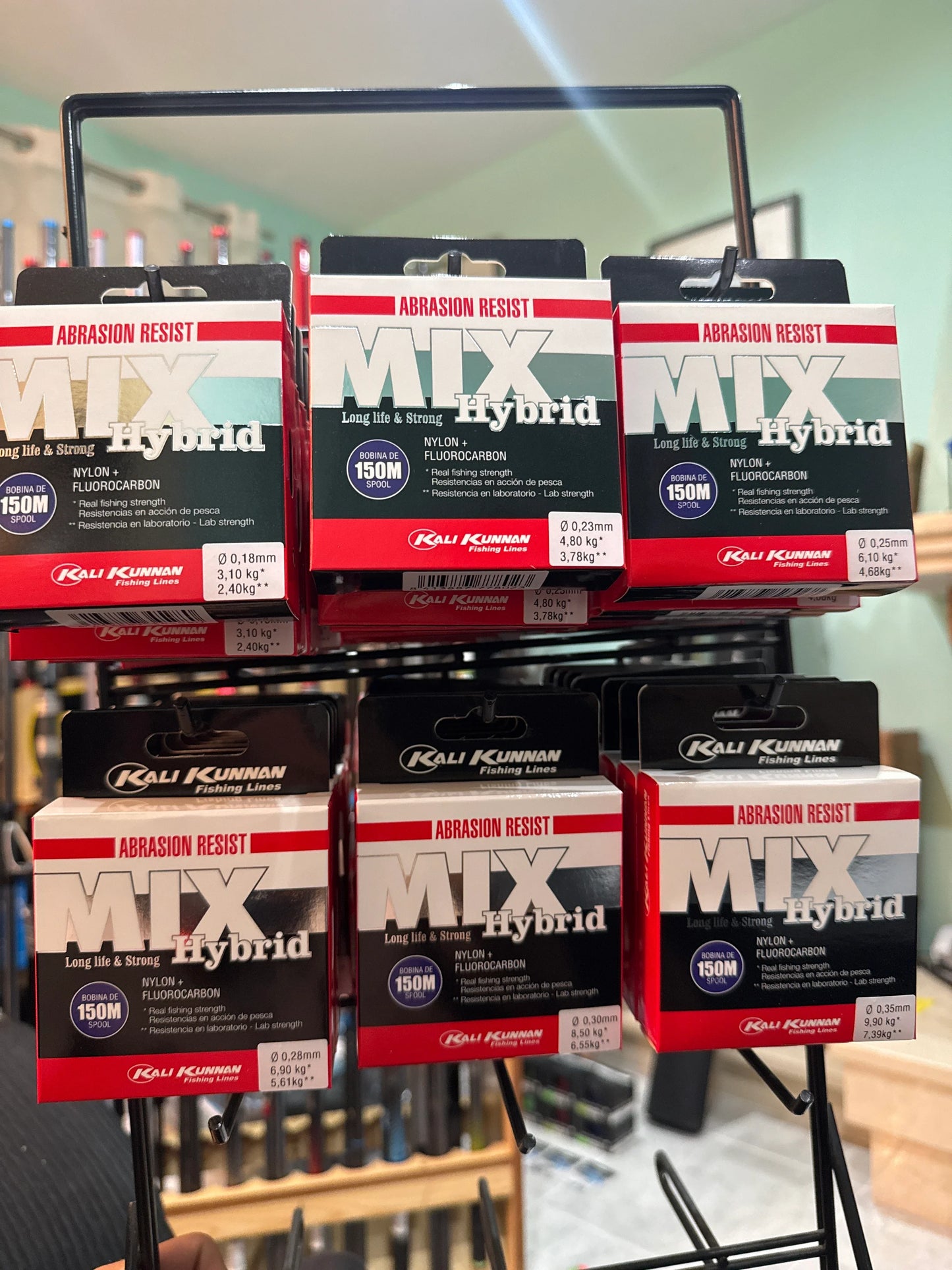 Hilo surfcasting Kali Kunnan Mix Híbrido B150M para gametas de pesca