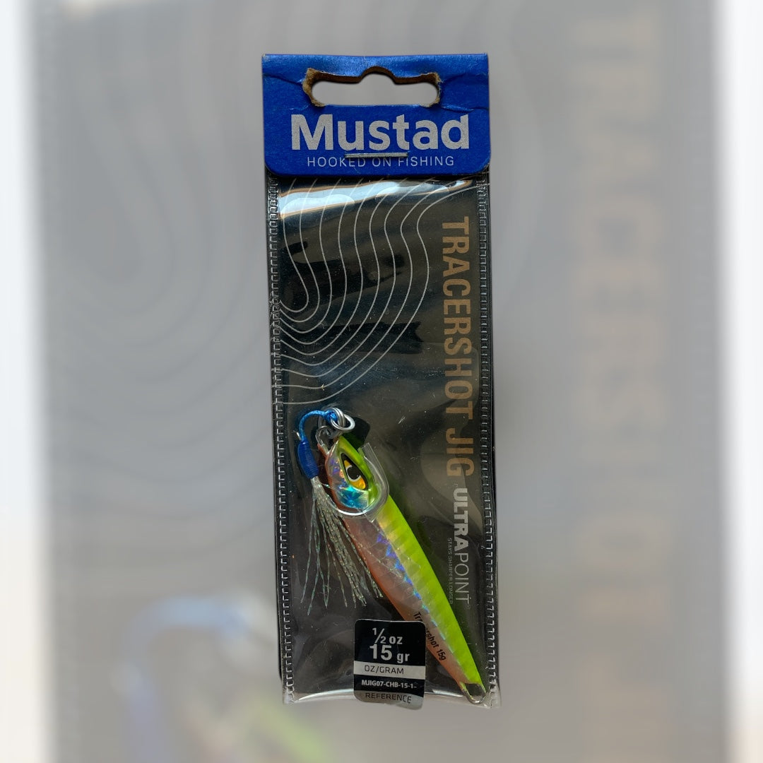 Señuelo Jig Mustad 15 g Amarillo y naranja