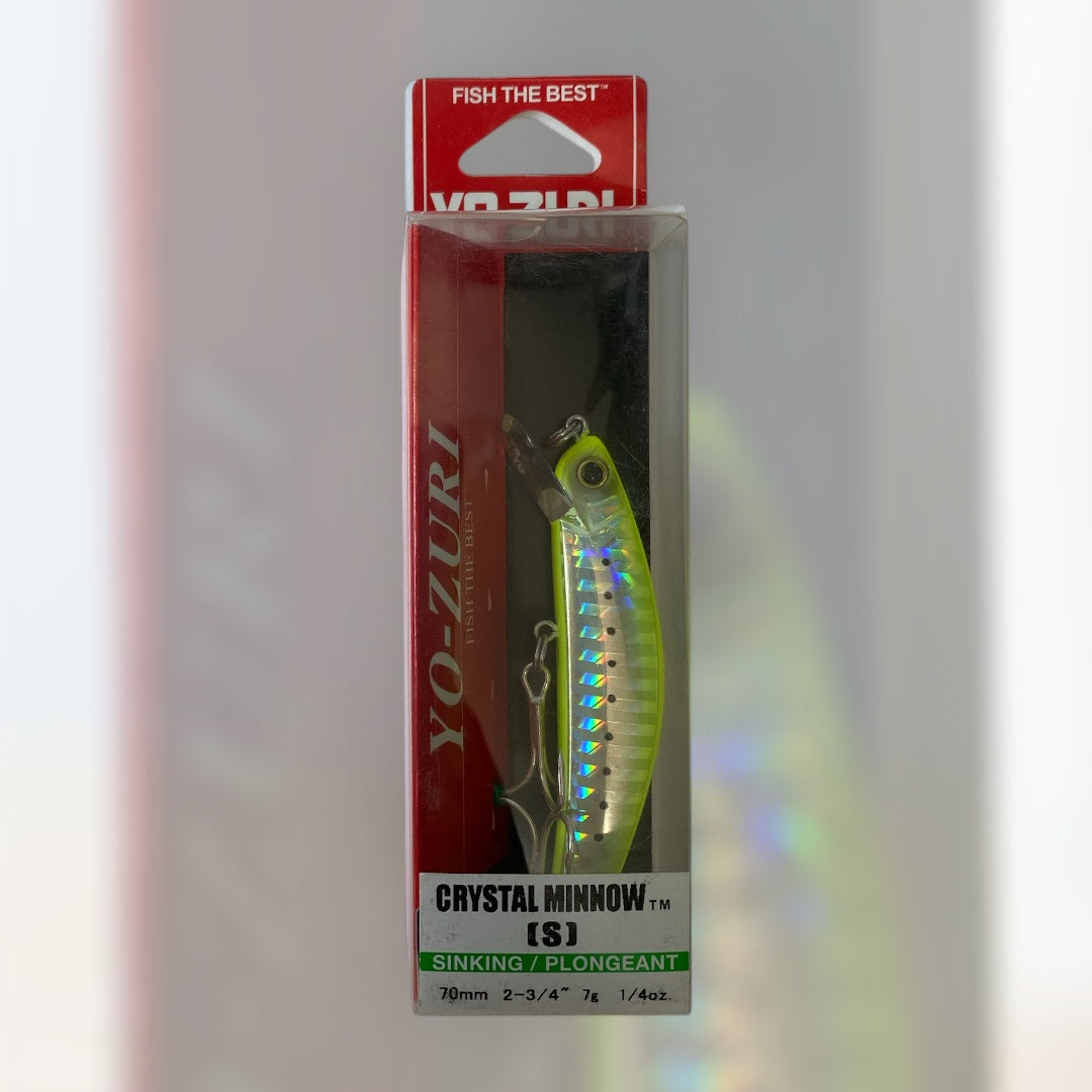 Señuelo Yo-Zuri Crystal Minnow S 7g