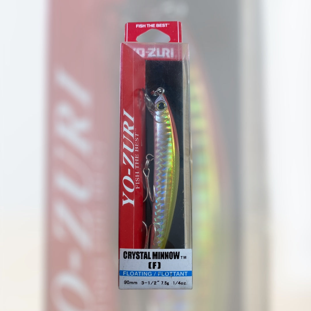 Señuelo Yo-Zuri Crystal Minnow F 7.5g