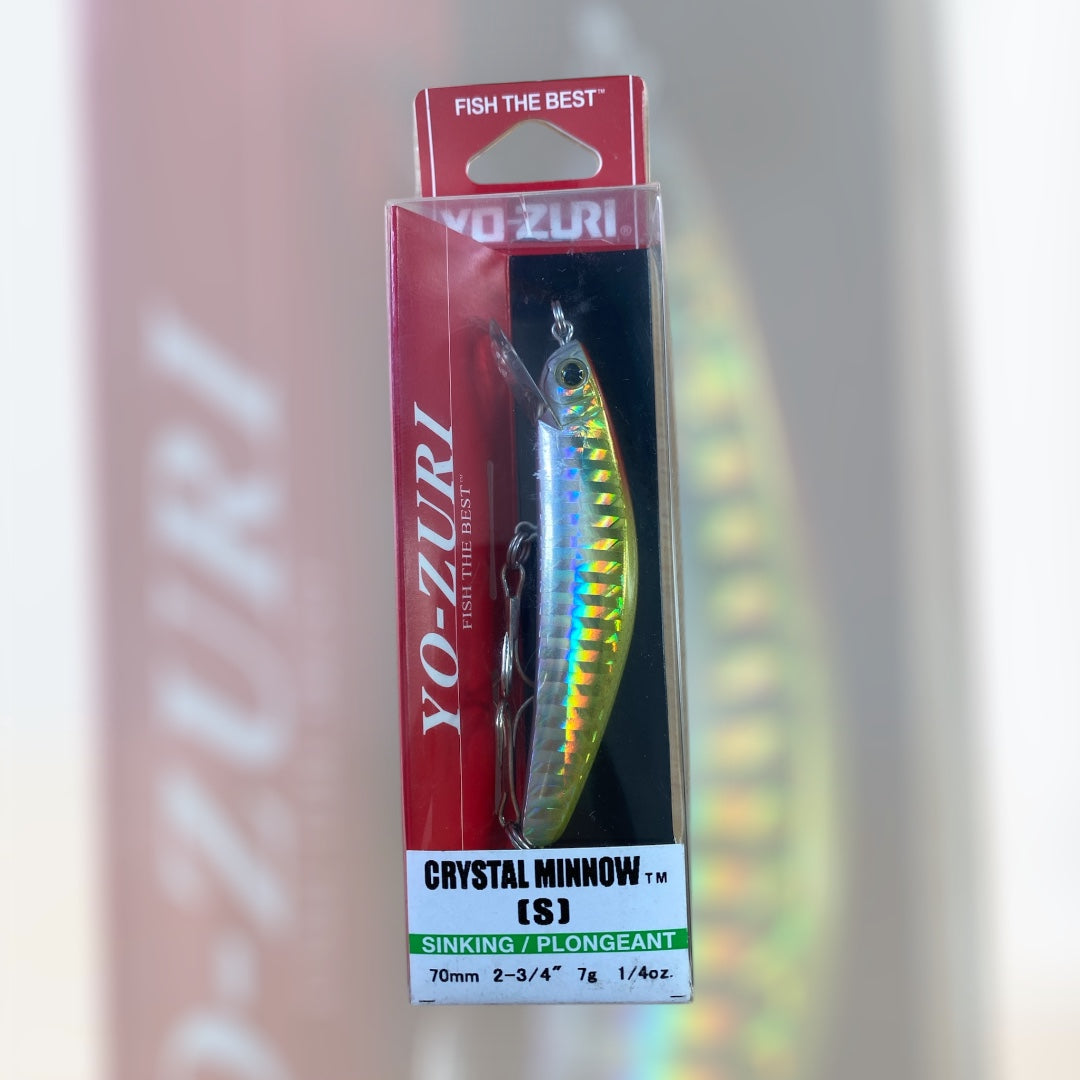 Señuelo Yo-Zuri Crystal Minnow S 7g