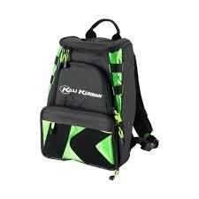 Mochila KKUN Extreme Smart para pesca deportiva, vista frontal con compartimentos organizadores