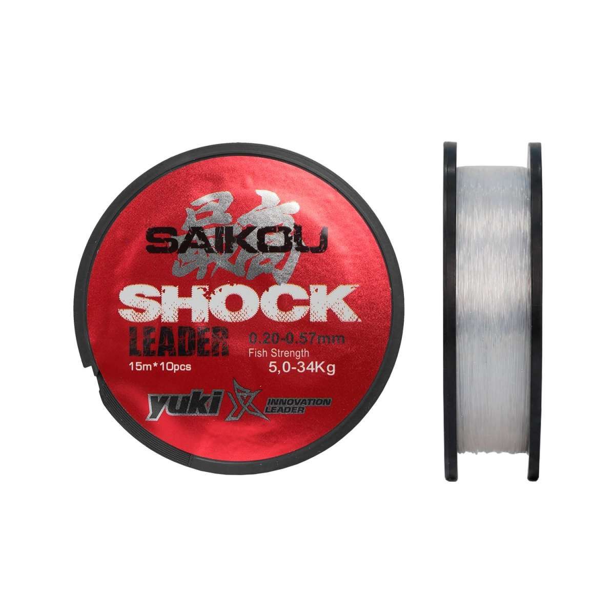 Yuki Saikou Shock Leader bobina ilustrativa de la gama para surfcasting