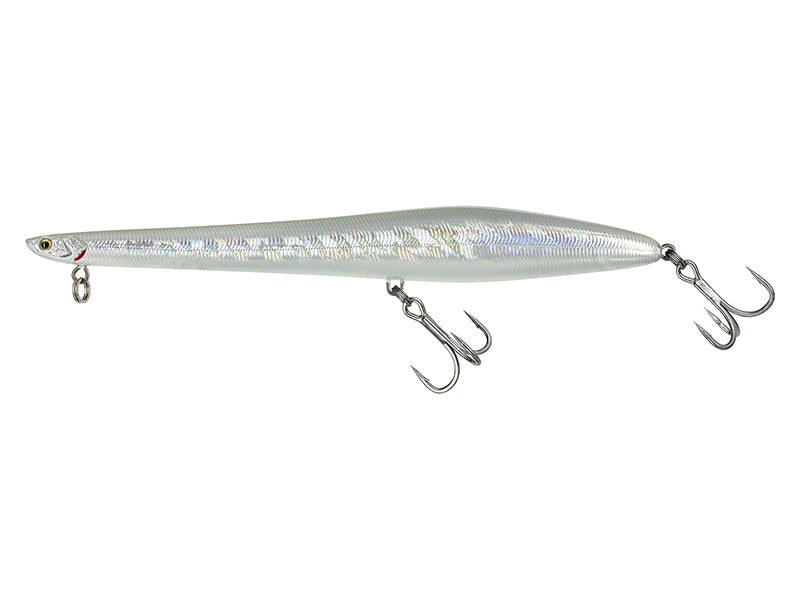 Paseante Molix Pencil 185 Rattlin 185 mm 33 g SW26 · Crazy White para spinning