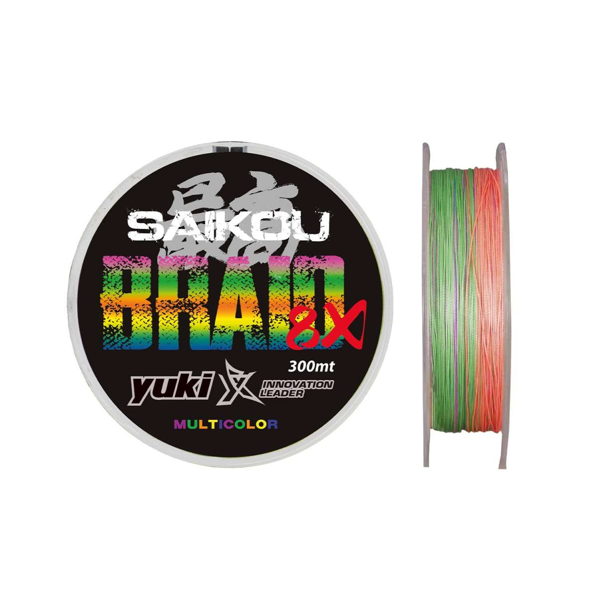 Yuki Saikou Braid 8X Multicolor Trenzado PE