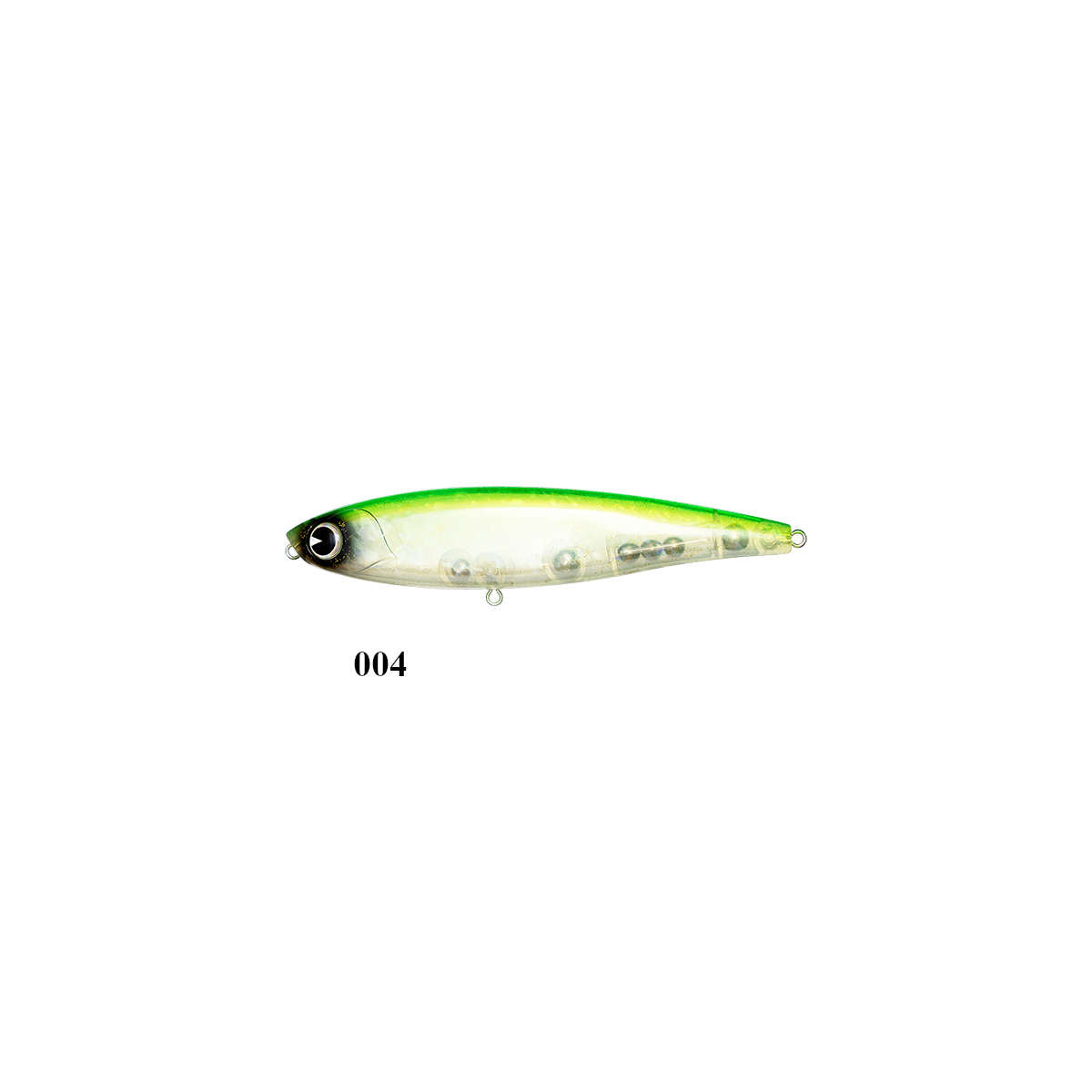 Señuelo IMA Chappy 160 56g color Lime Star Clear - pesca spinning depredadores