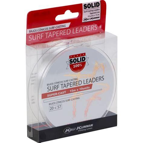 Hilo cola de rata Kali Kunnan transparente cónico 0.16–0.57 mm para surfcasting