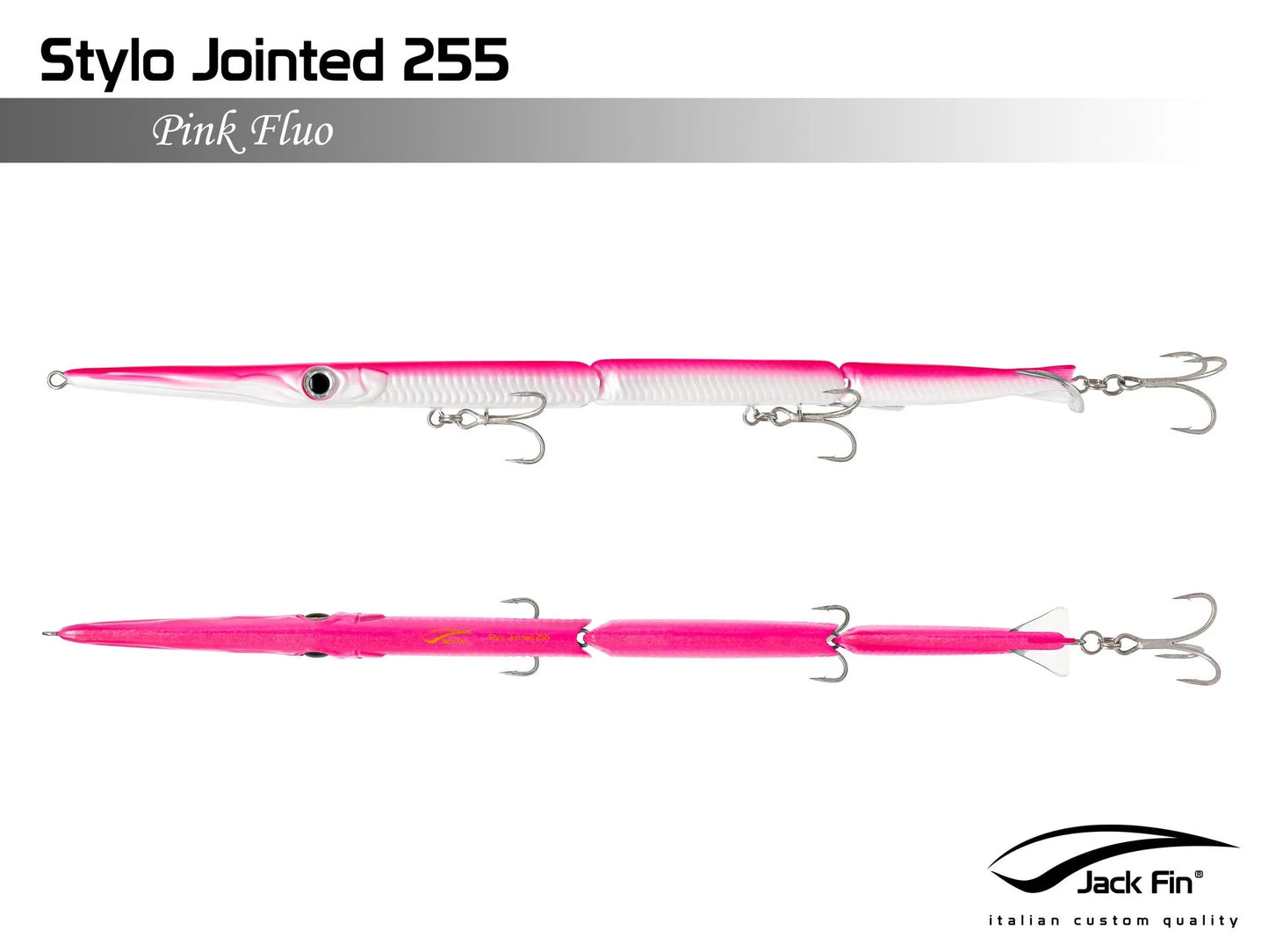 Jack Fin Stylo Jointed 255 33 g Sinking Spinning