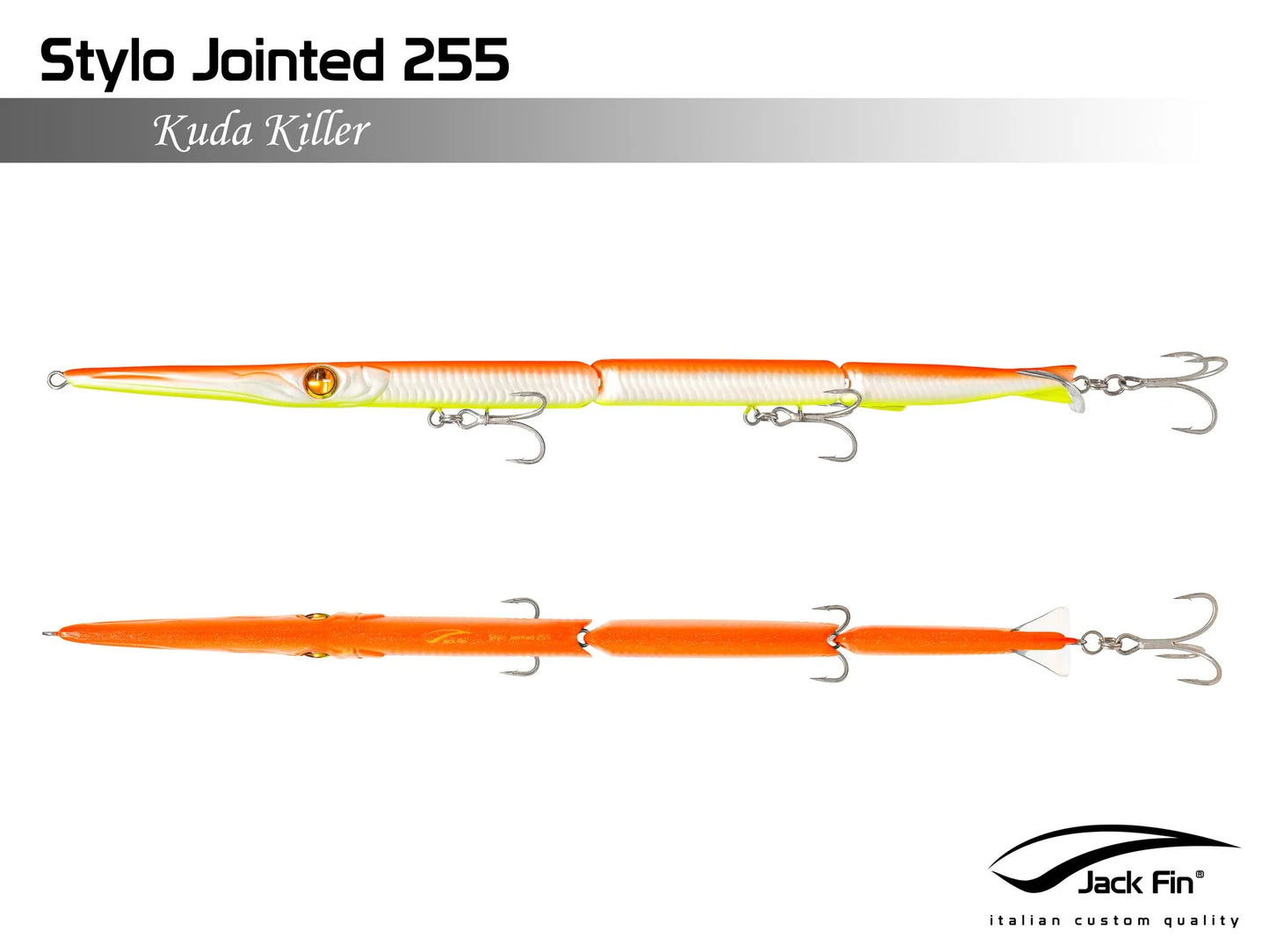 Jack Fin Stylo Jointed 255 33 g Sinking Spinning