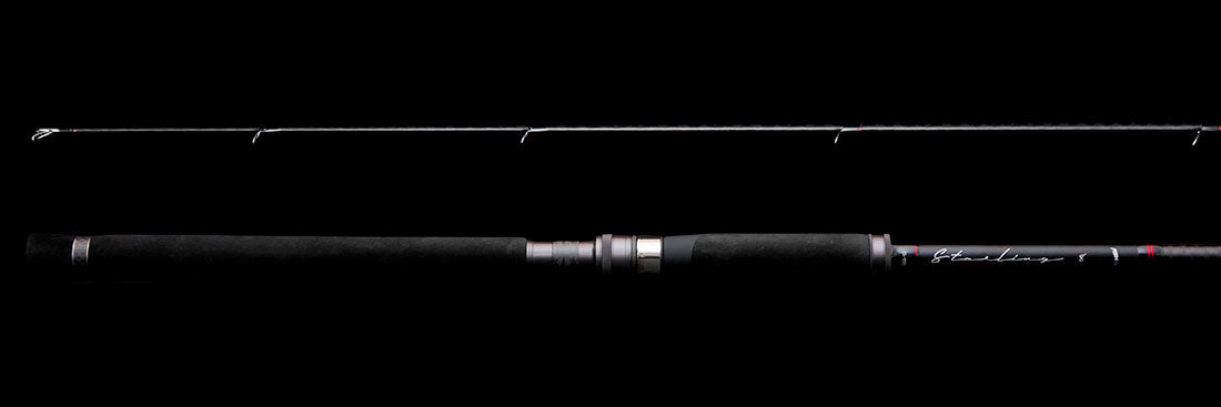 Caña spinning Fishus Starling depredadores con anillas Fuji KW y portacarretes VSS