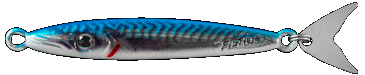Jig metálico Fishus FBL Espejig 35g color Mackerel para jigging