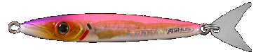 Jig metálico Fishus FBL Espejig 45g color Pink para spinning