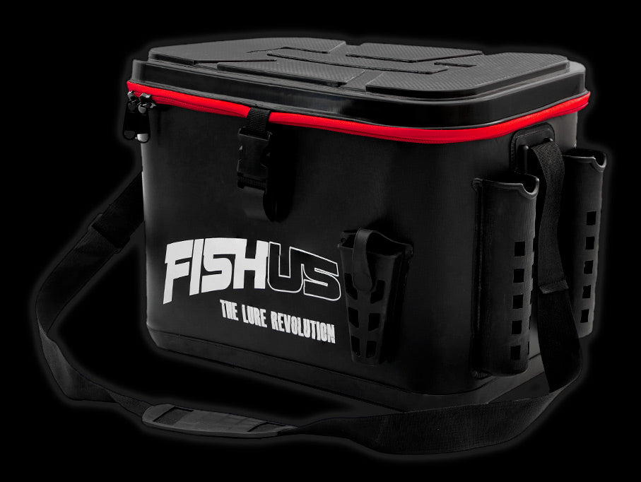 Caja EVA Fishus Total Box almacenamiento pesca con portacañas y correa