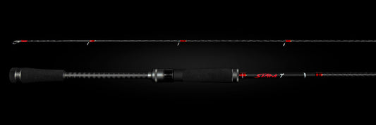 Caña spinning Fishus Siam ligero con blank ACB y anillas Fuji KW para agua dulce y salada