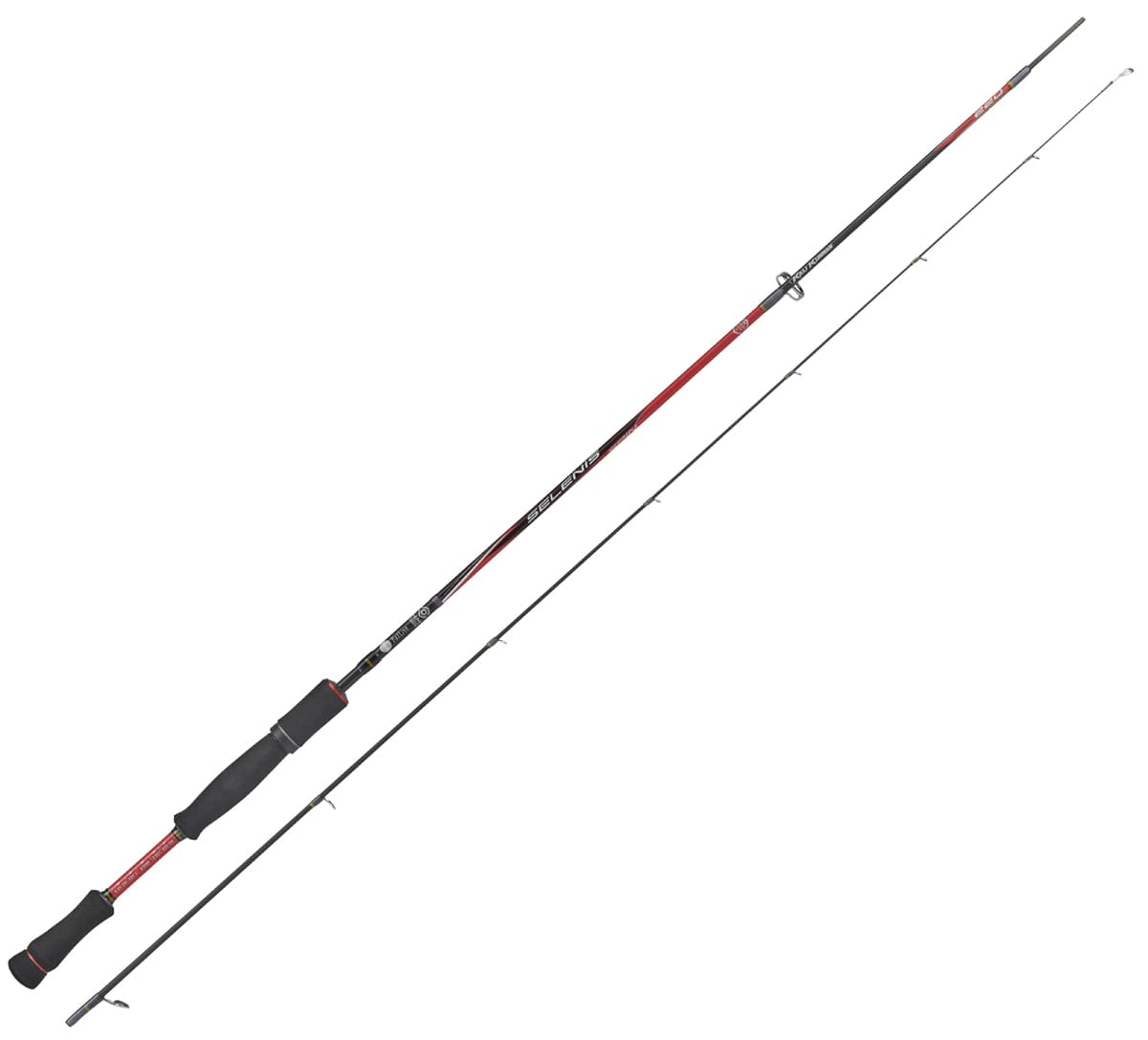 Caña spinning ligero Kali Kunnan Selenis 2.40m acción 5-23g, carbono progresivo