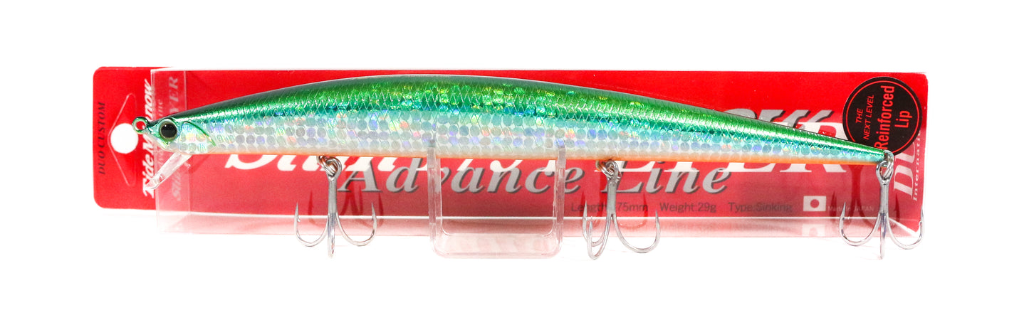 DUO Tide Minnow Slim 175 Flyer color Tiranga OB acción wobble roll