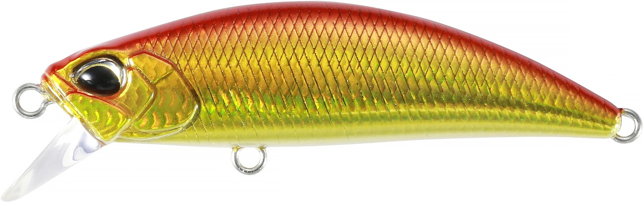 Señuelo Duo Spearhead Ryuki SW Limited, vista lateral con colores vibrantes y acción de nado