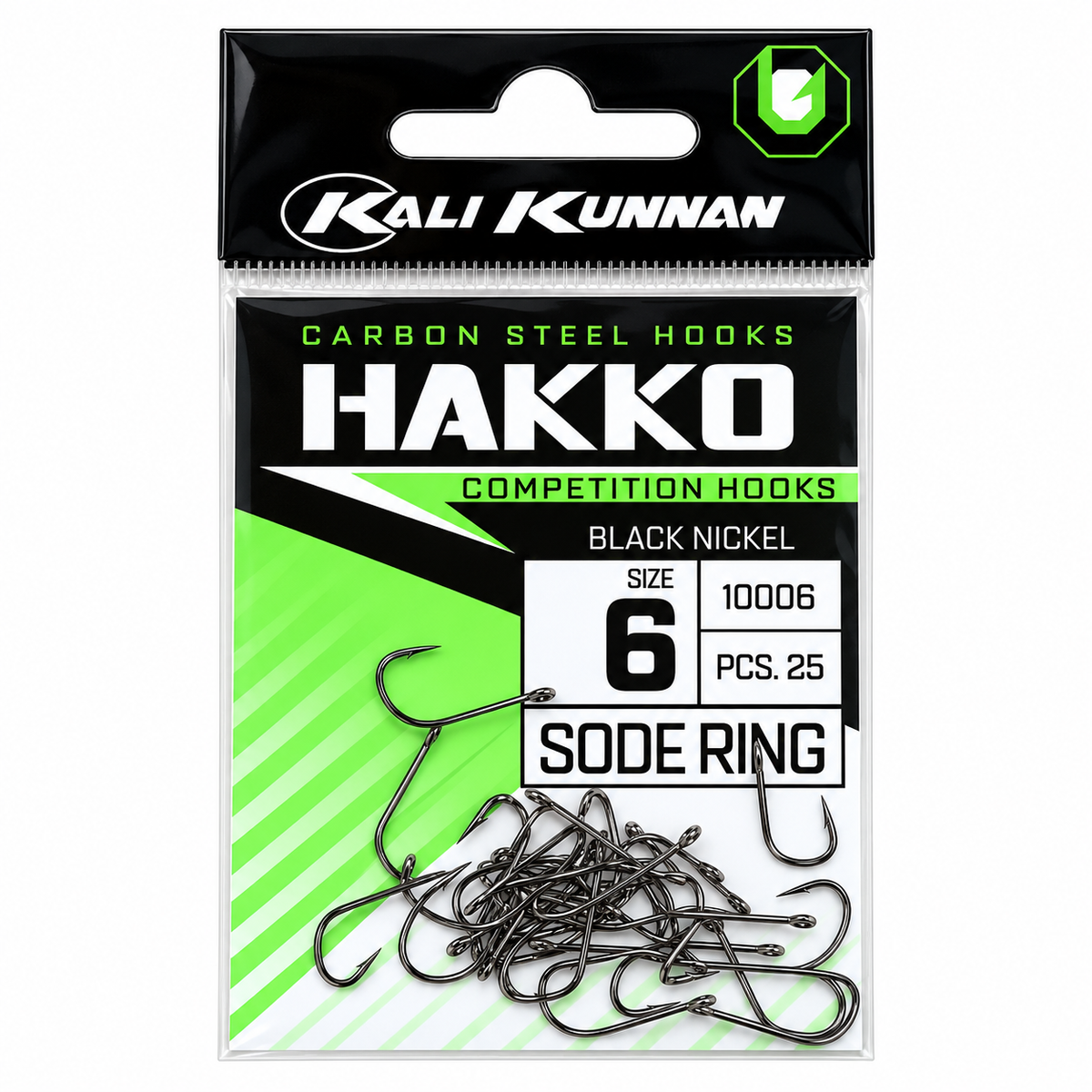 Anzuelos Kali Kunnan Hakko 10006 Solid Ring (25 unidades)
