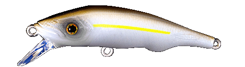 Jerkbait Fishus Espetit Jerk SK sinking color Sexy Shad para spinning ligero