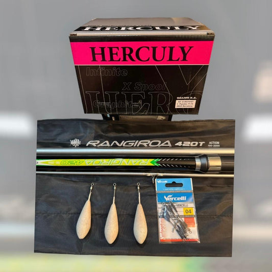 Pack caña + carrete surfcasting