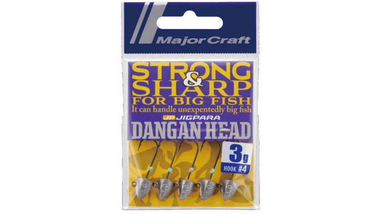 Jighead Jigpara Dangan Major Craft 3g vista de varias cabezas para rockfishing