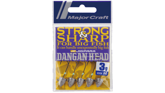 Jighead Jigpara Dangan Major Craft 3g vista de varias cabezas para rockfishing