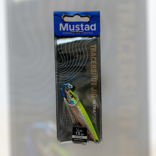 Señuelo Jig Mustad 15 g Amarillo y naranja