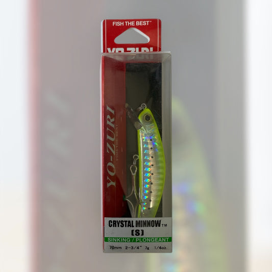 Señuelo Yo-Zuri Crystal Minnow S 7g