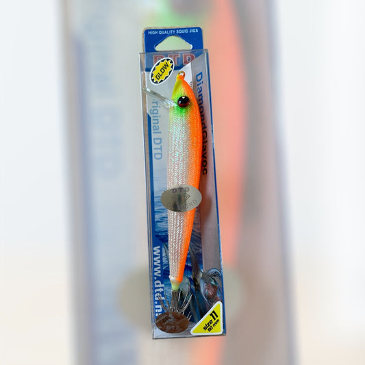 Señuelo DTD Diamond Glavoc 1.1 – Señuelo para Calamar (Slow Sinking, 98 mm)