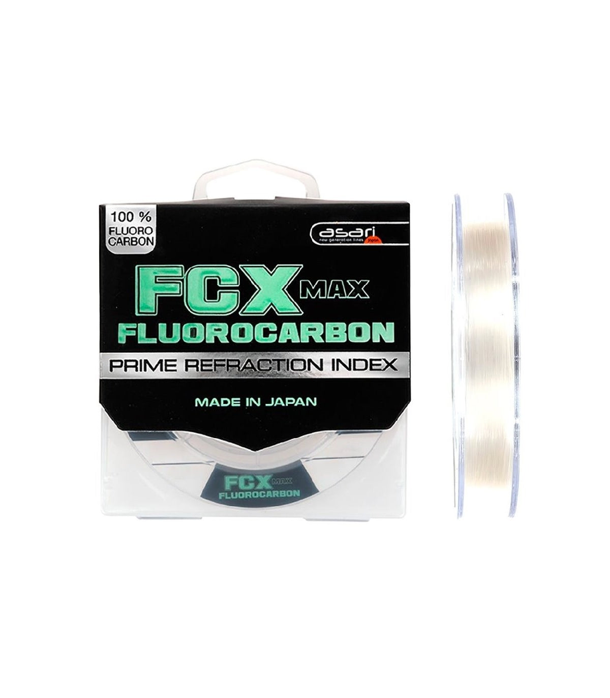Fluorocarbono Asari FCX MAX 0,30 mm 100 m transparente para bajos de línea