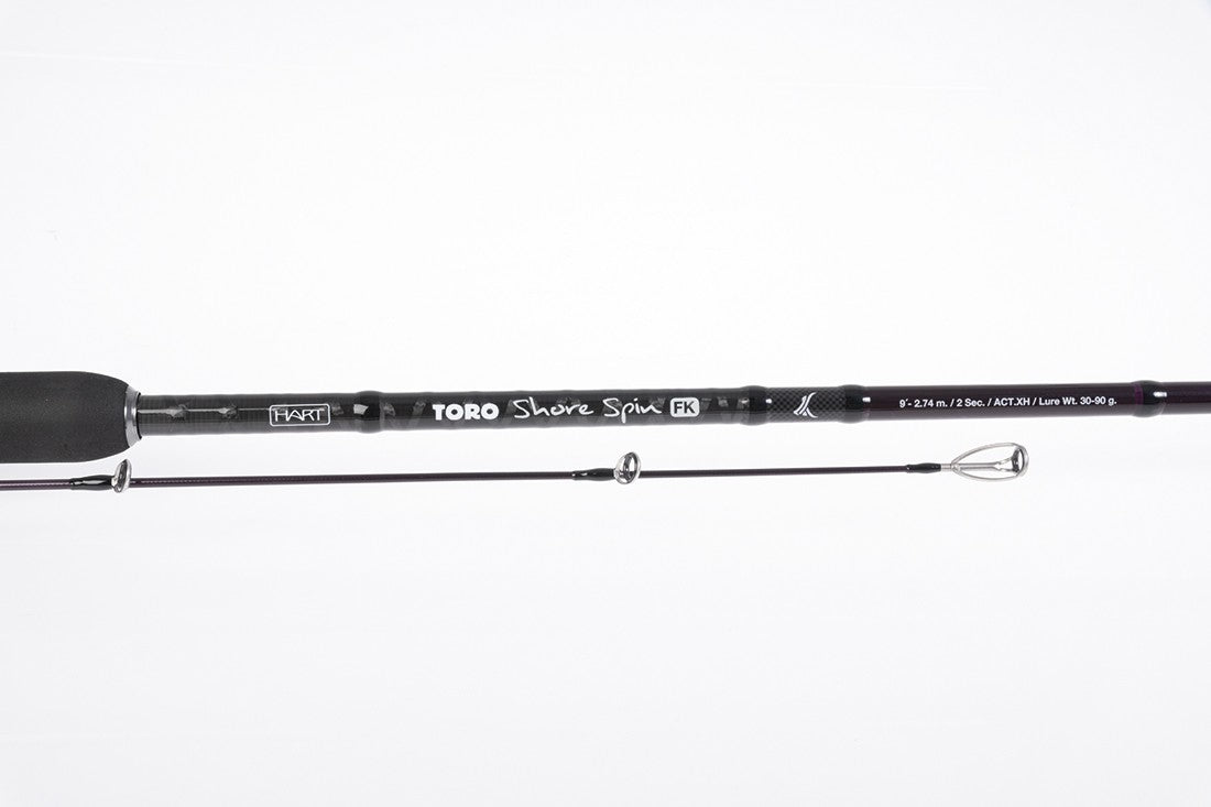 Caña Hart Toro Shore Spin FK 2.74m XH spinning pesado para pesca en mar