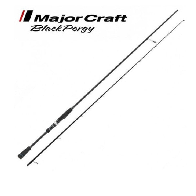 Caña spinning Major Craft Black Porgy 1G BP1S-762M 7'6" 4-20g con anillas Fuji