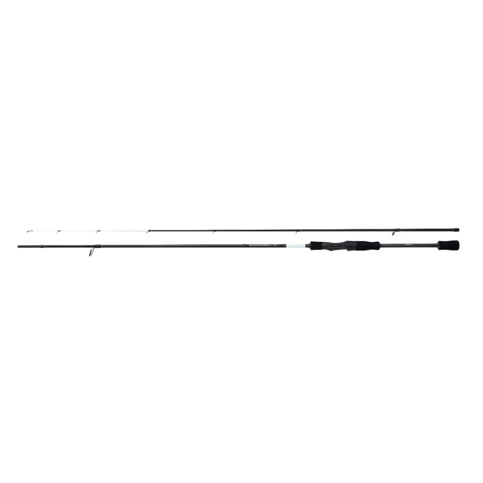 Caña Shimano Bassterra XT LRF 2.44m rockfishing sensible y precisa para señuelos ligeros
