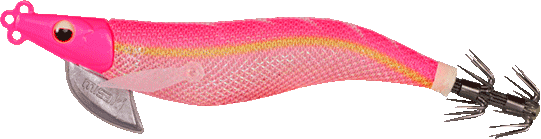 Misaki Egi Tune 3.5 PG Pink Glow vista lateral para eging