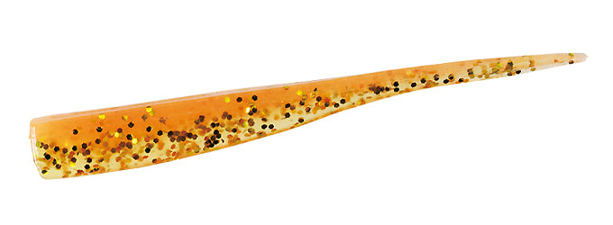 Vinilo DUO Bay Ruf BR Fish 3.3 pulgadas S040 Orange Gold vista lateral para spinning