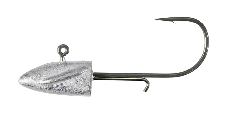 Cabeza plomada DUO Bay Ruf BR Head 2/0 foto de modelo compartida para pesos 12 y 14 g spinning