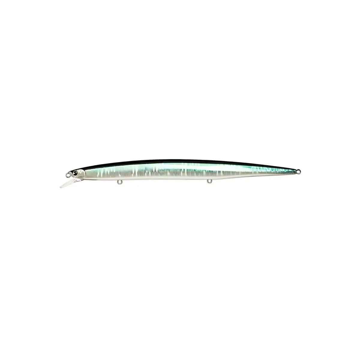 IMA Kunai 200F color 006, vista lateral del minnow con acción wobbling
