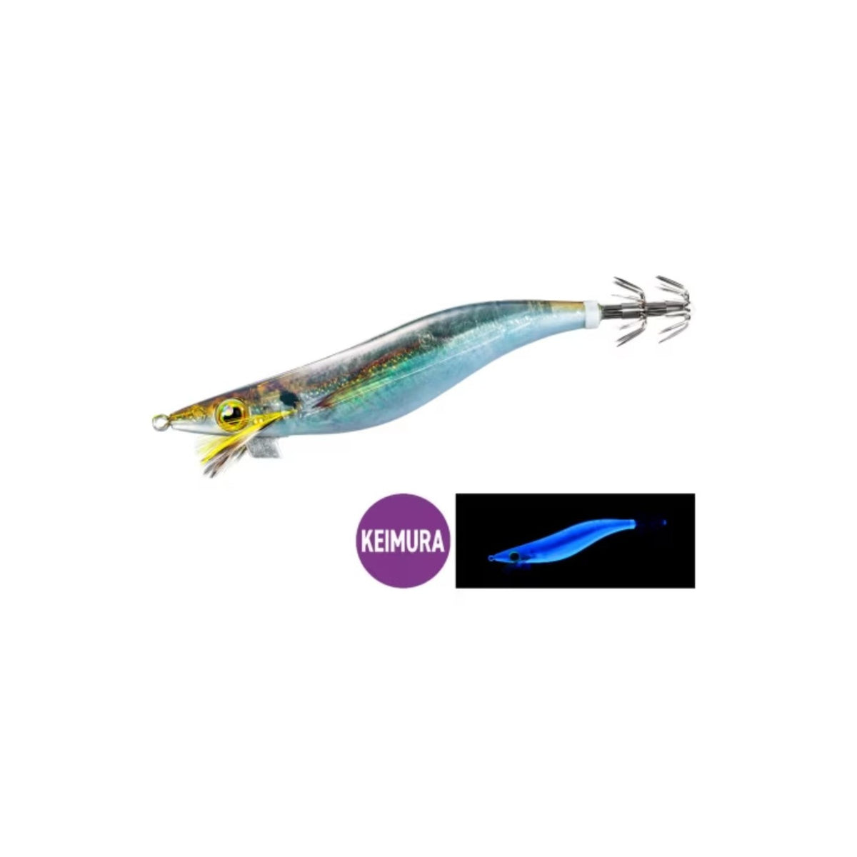 Clinch Jet Boost Shallow 3.5 · 008 ·  008 Str H Mackerel 3.5 — foto individual para eging