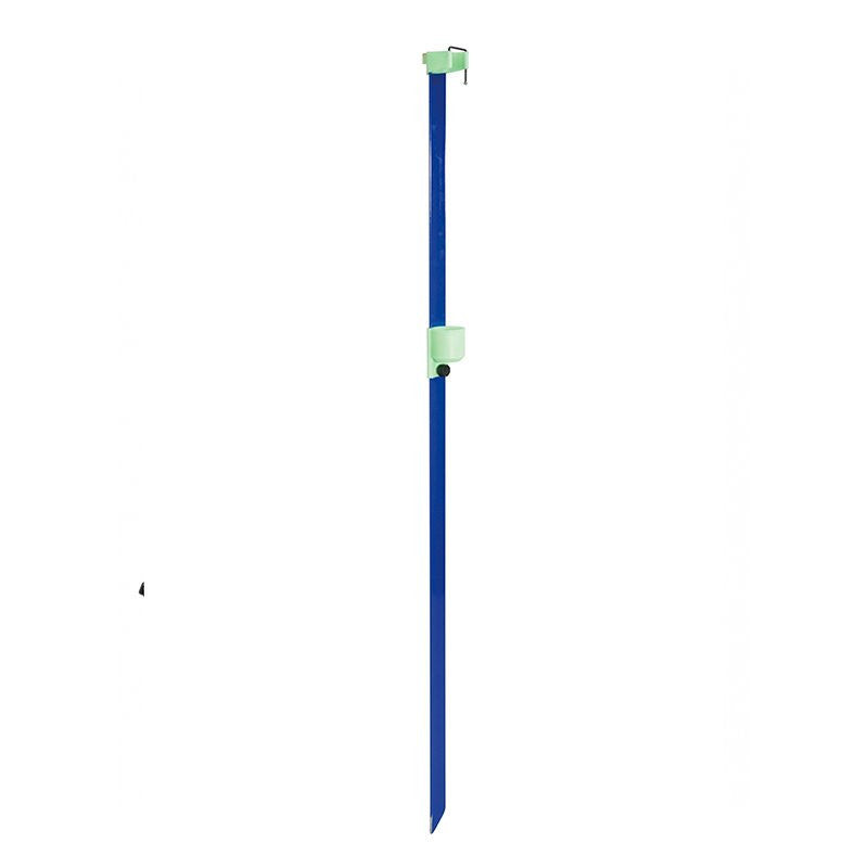 Soporte Vercelli Bastone 160 cm surfcasting aluminio con cubeta regulable