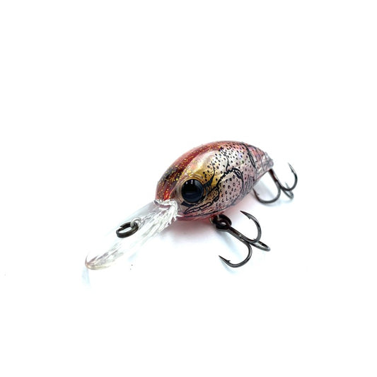 Señuelo Zip Baits Hickory Shad MDR 34mm color Crazy Ebi crankbait ultraligero